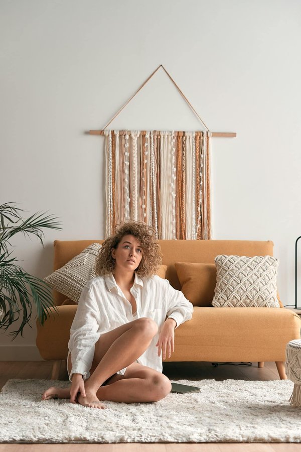 Boutique bohème : décorer vos chambres avec des tapis macramé